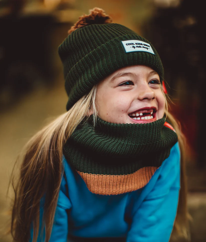 Tour de cou/Snood 6-10 ans – Plusieurs coloris