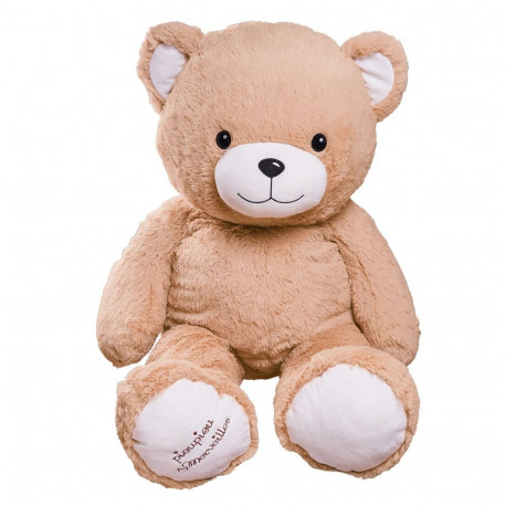 peluche-geante-gaston-ourson-120cm-beige-fabrique-en-france
