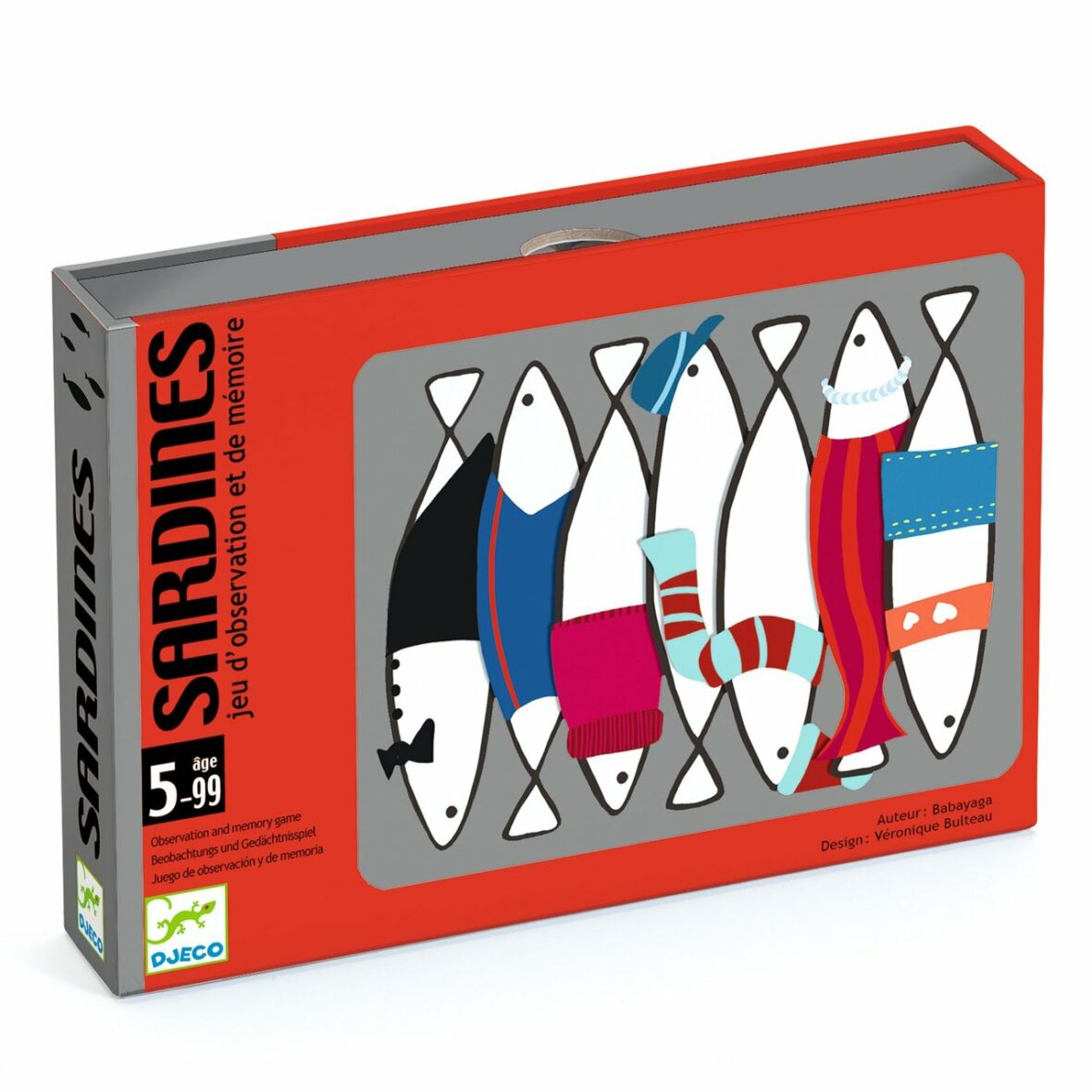 Sardines – Jeu d’observation et de mémoire