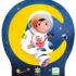 Puzzle silhouette - Un astronaute dans la lune - 36 pièces