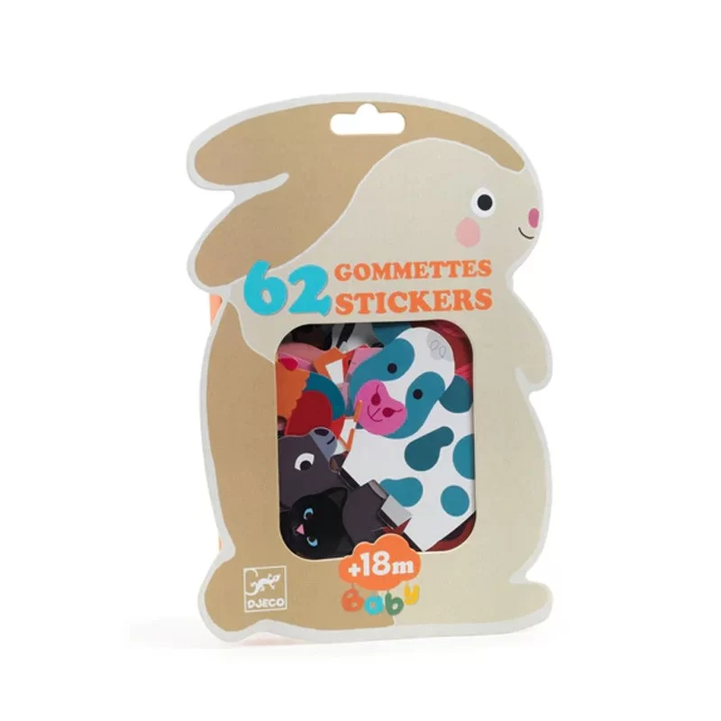 Grosses gommettes – Animaux de la ferme