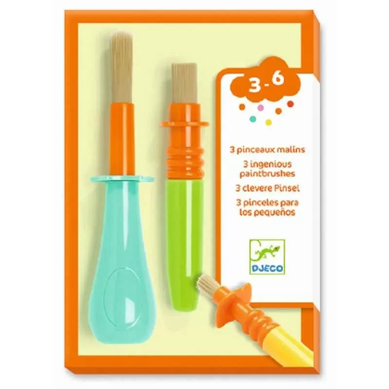3 pinceaux malins