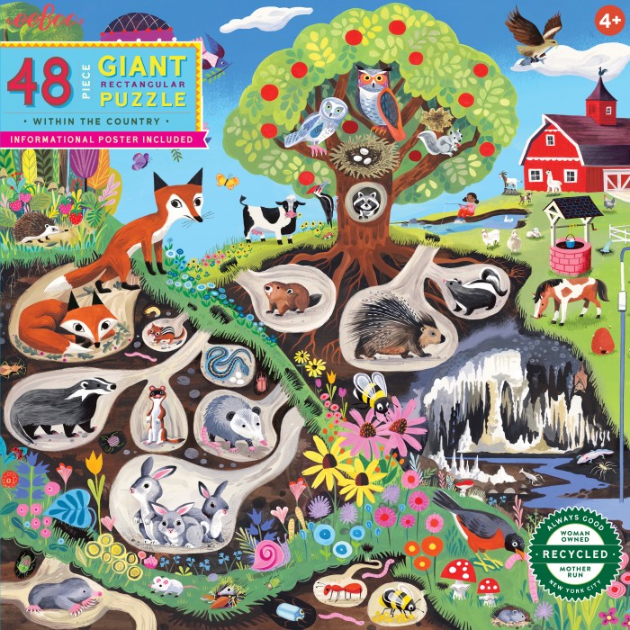 Puzzle Sous la Terre – 48 PCS