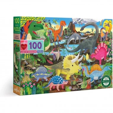 Puzzle Le temps des dinosaures – 100 pièces