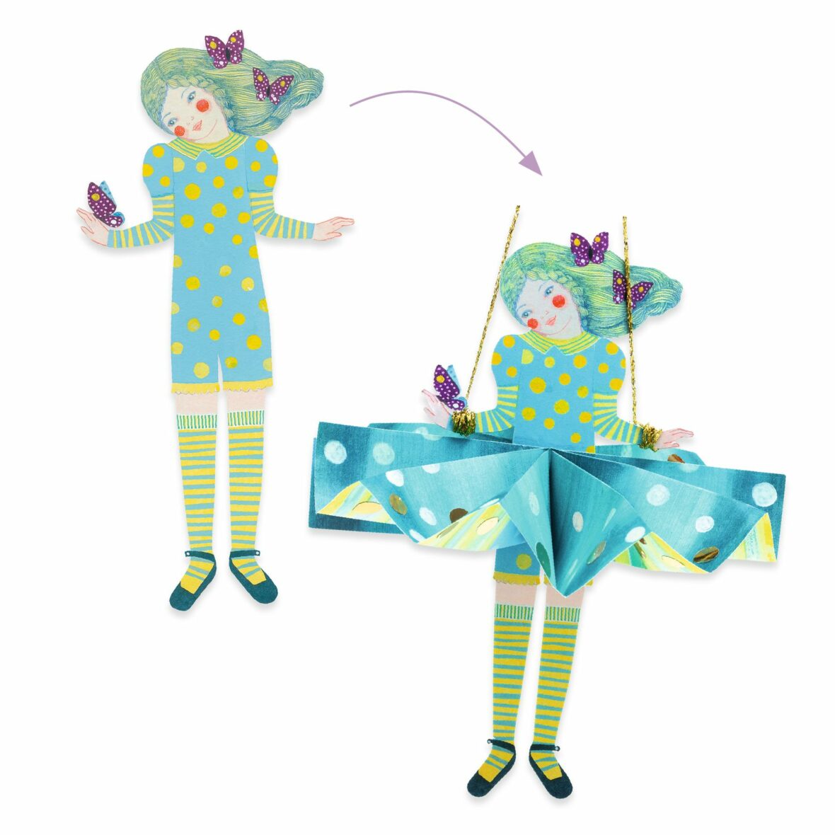 Papier créatif – Robes de papier