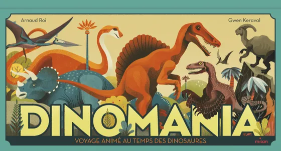 Livre Popup Dinomania