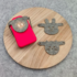 Coffret Kivala - Son compagnon lumineux Rouge Corail