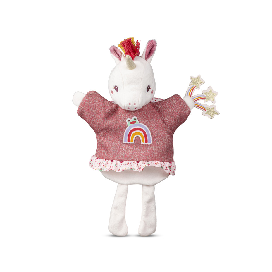 Marionnette à main Lena la licorne