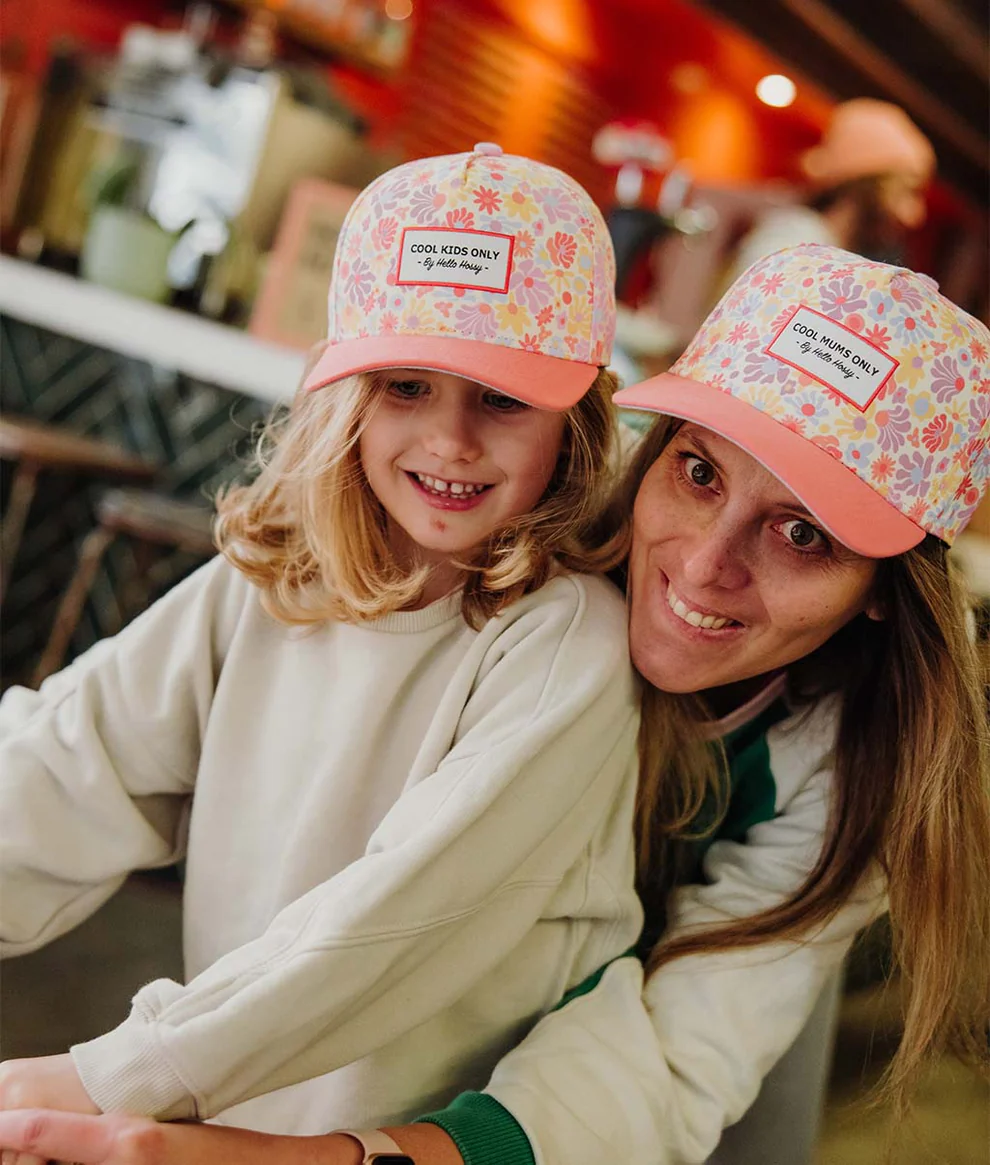 Casquette Retro Flowers Adulte Mum