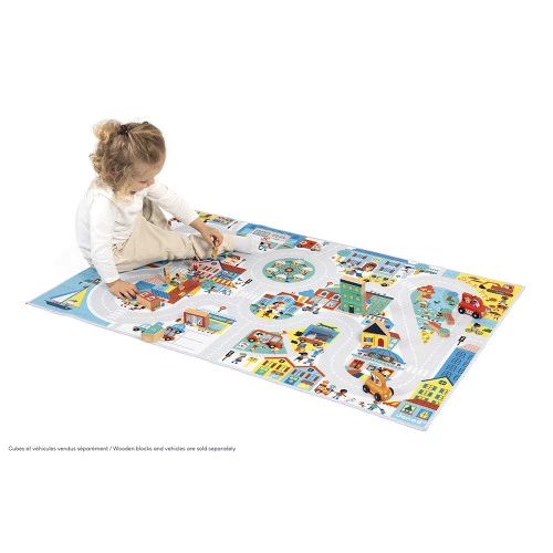 Tapis avec circuit Ville – Cross Roads