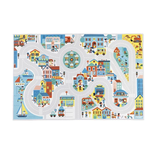 Tapis avec circuit Ville – Cross Roads