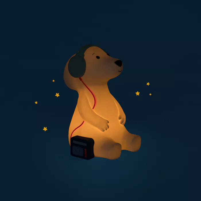 Lampe veilleuse chien – Puce & Pilou