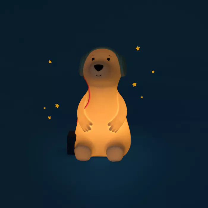 Lampe veilleuse chien – Puce & Pilou