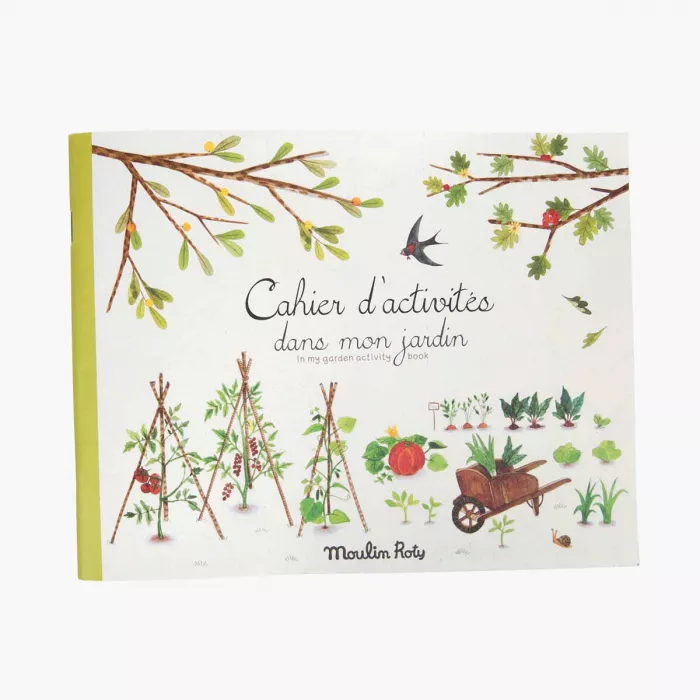 Cahier d’activités dans mon jardin