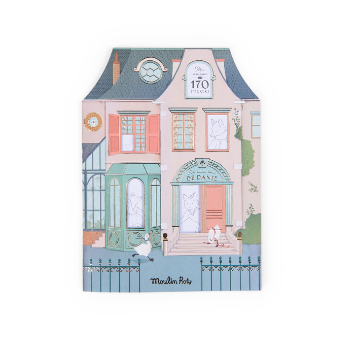 Cahier de coloriage 170 stickers – La petite école de danse
