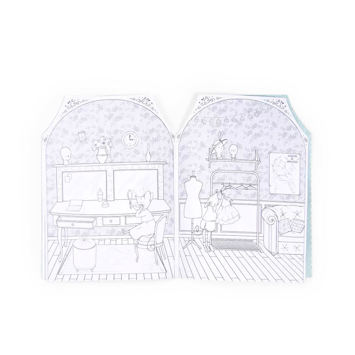 Cahier de coloriage 170 stickers