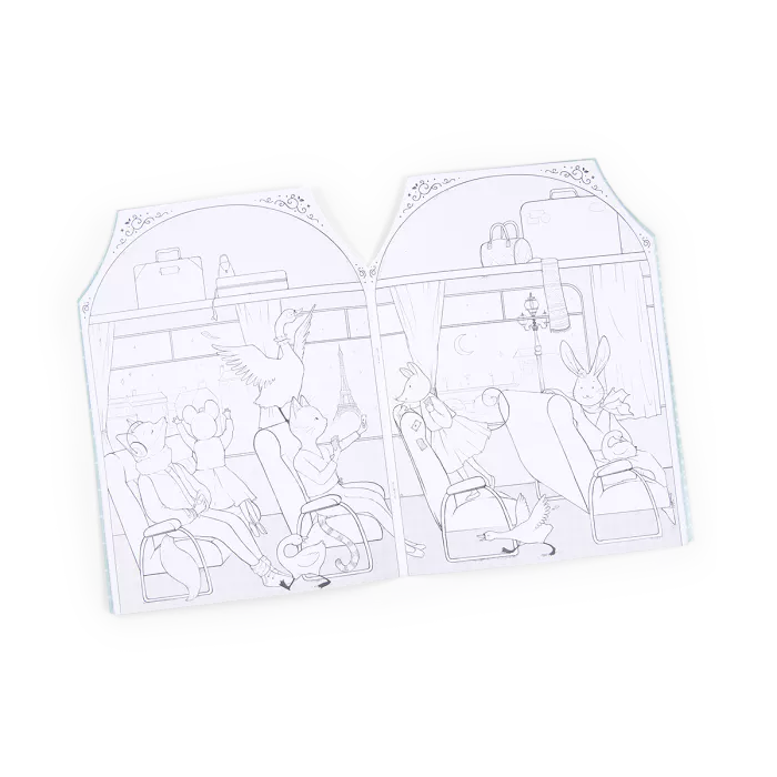 Cahier de coloriage 170 stickers