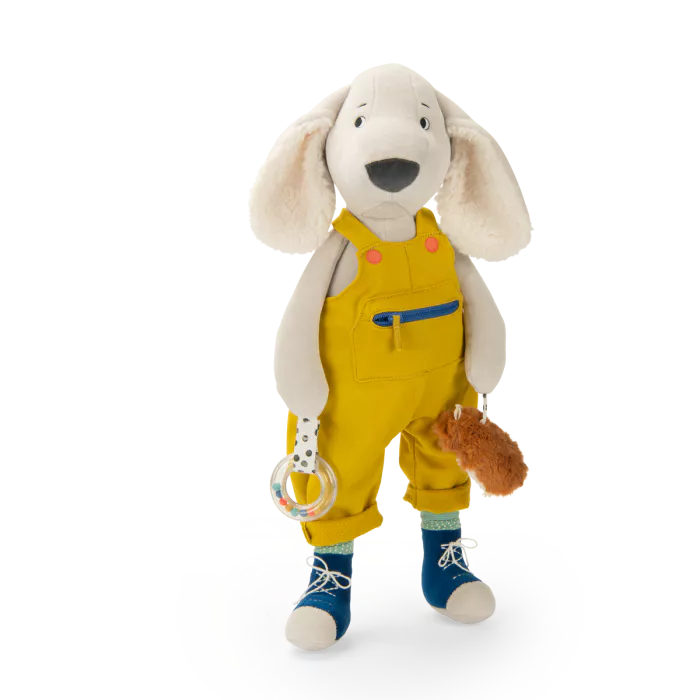Grand chien Pilou d’activités 56 cm – Puce & Pilou