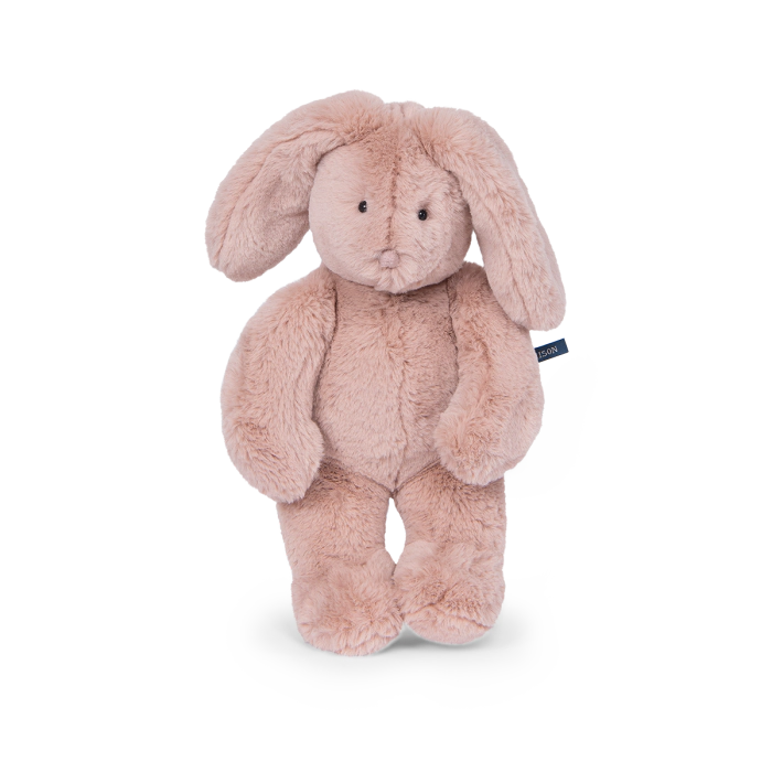 Peluche lapin Louison rose