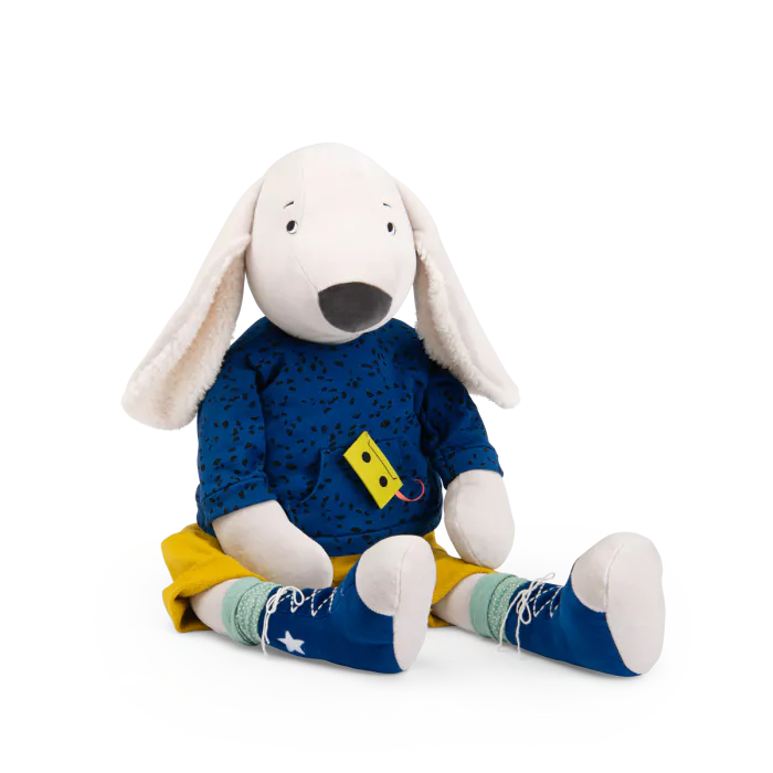 Peluche géante Chien Pilou – Puce & Pilou