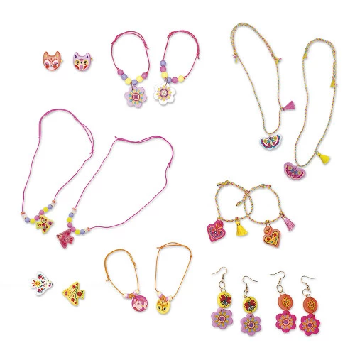 Coffret de 16 bijoux duo d’amitié à créer