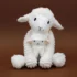 Peluche mouton maman blanc et son bébé - Les Ptipotos