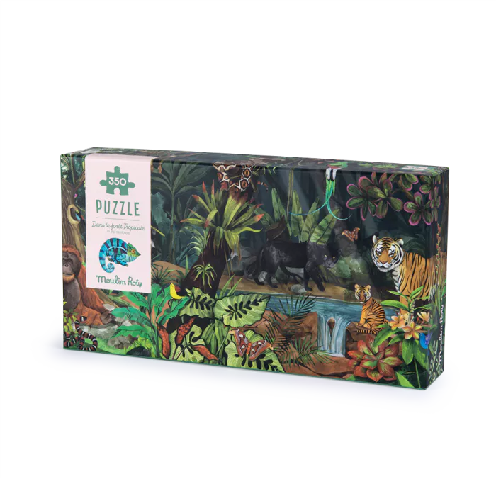Puzzle Dans la forêt tropicale 350 Pcs