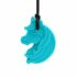 Collier de mastication Licorne - Turquoise - Médium