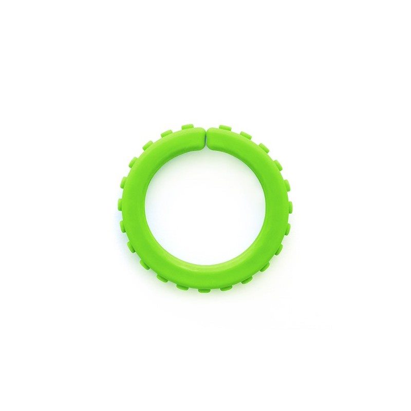 Bracelet Brick à mordiller – Vert Citron – Médium – Small (3+)