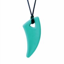 Collier de mastication Dent de requin - Turquoise - Médium