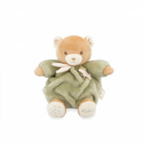Peluche ours Patapouf Vert - 17 cm