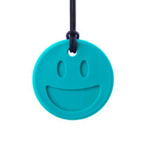 Collier de mastication Smiley - Turquoise - Médium
