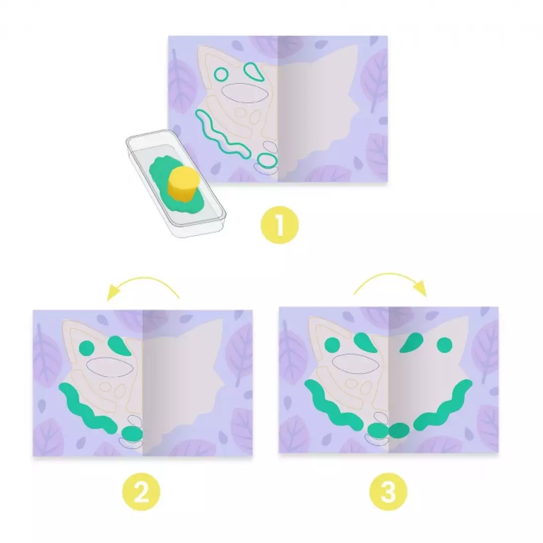 Peinture à l’éponge – A caresser