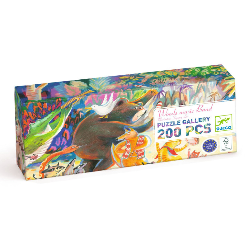 Puzzle Woods music Band – 200 Pcs