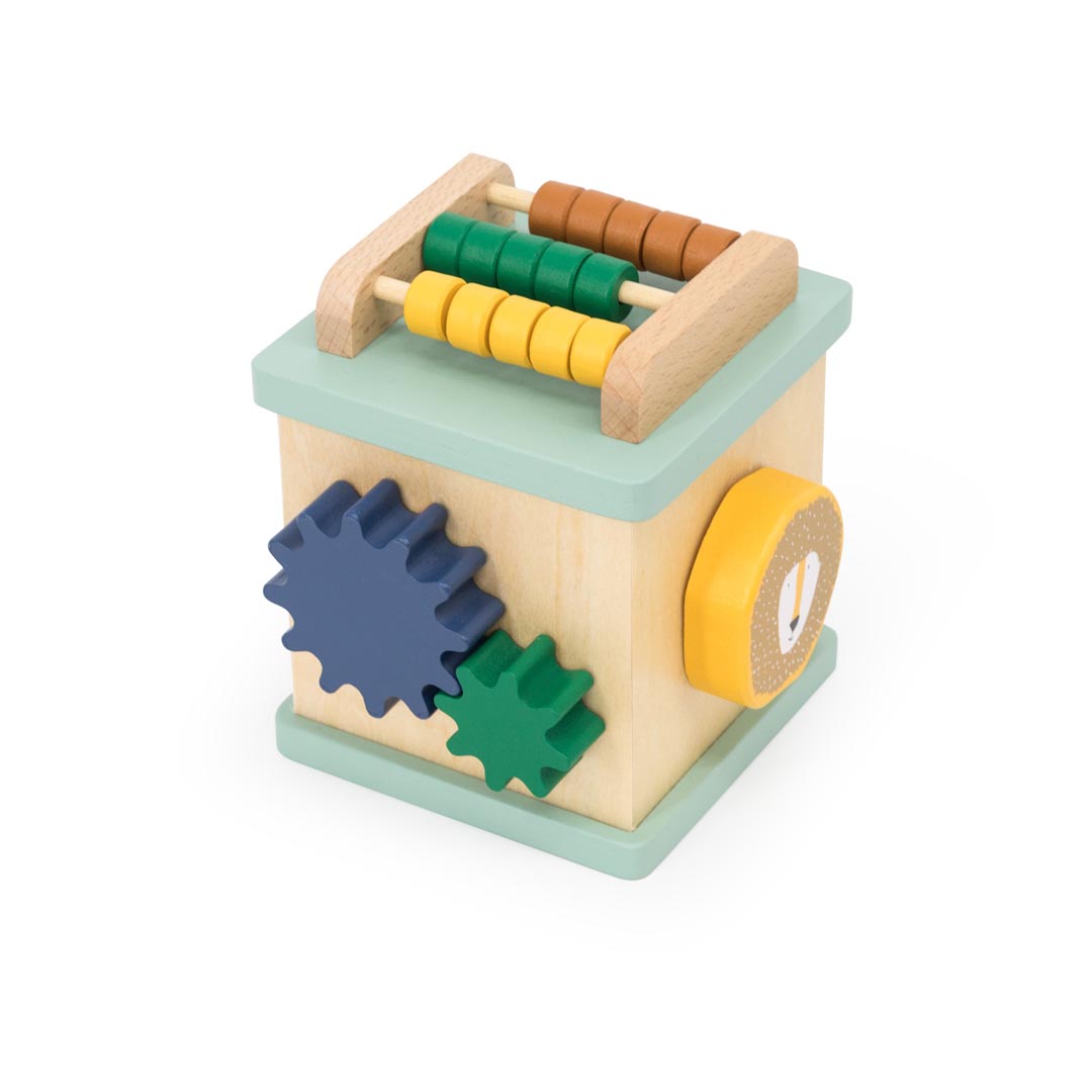 Petit cube d’activité en bois – Trixie.