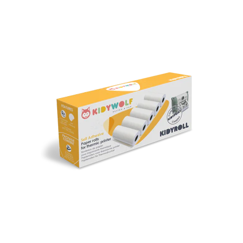 KIDYROLL – Recharge papier autocollant