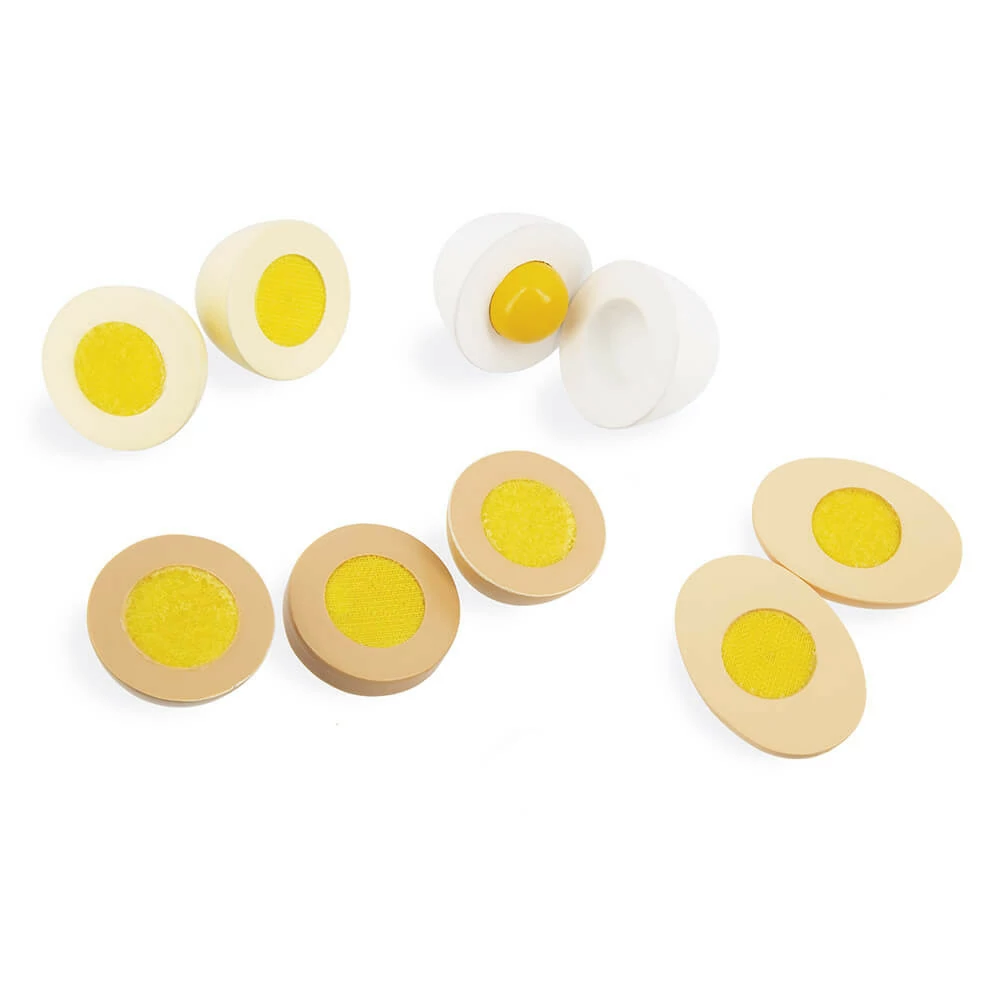 Les oeufs du petit chef