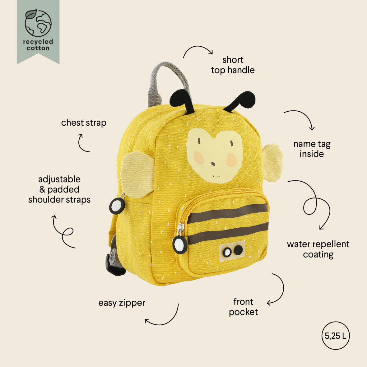 Sac à dos Mrs Bumblebee