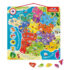 Puzzle Carte de France magnétique
