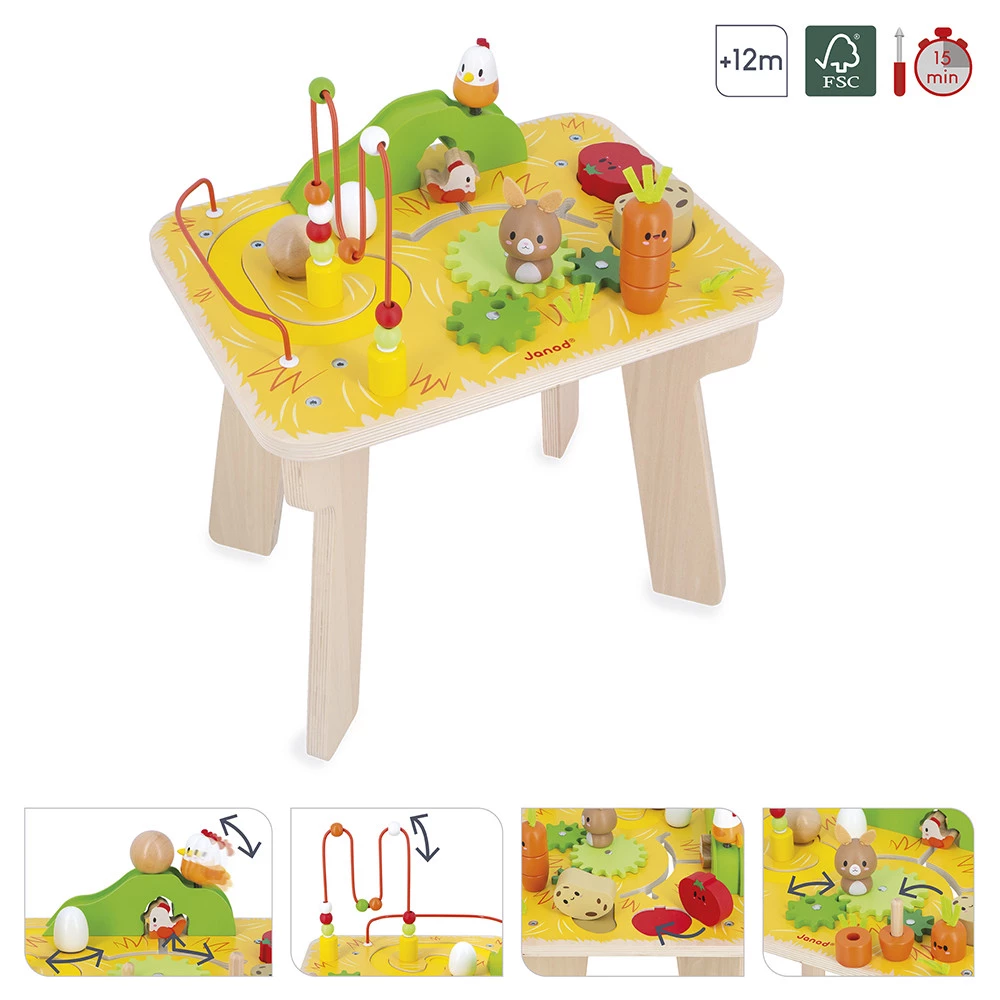 Table d’activités Ferme