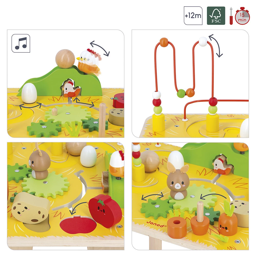 Table d’activités Ferme