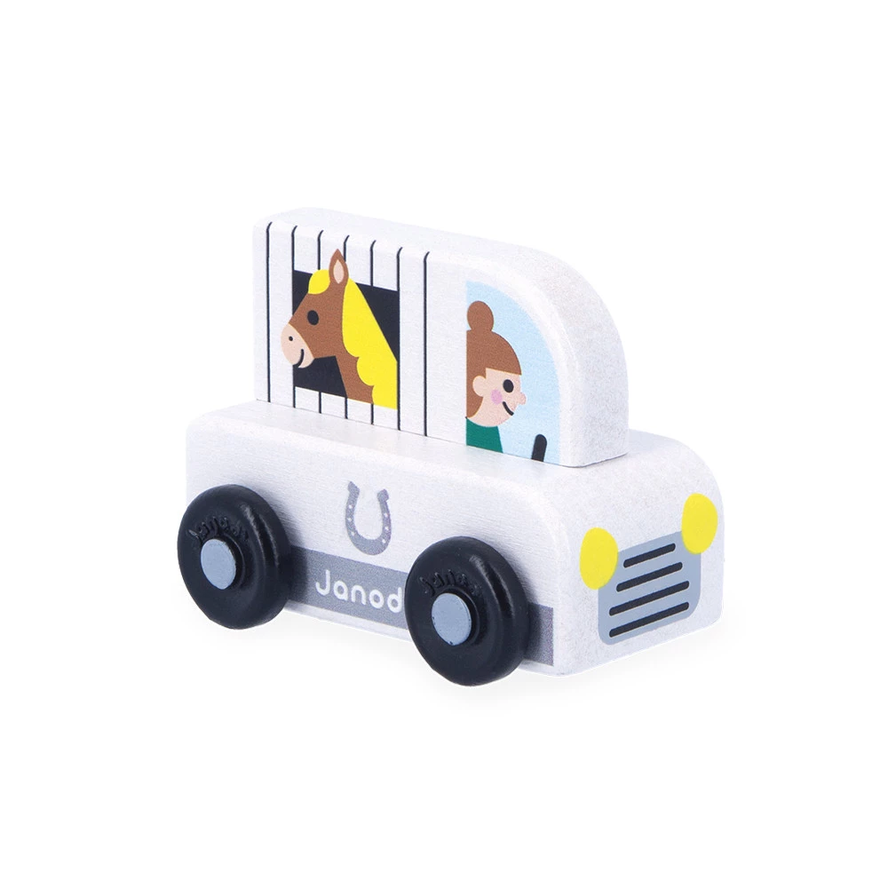 Van pour cheval en bois Campagne – Cross Roads