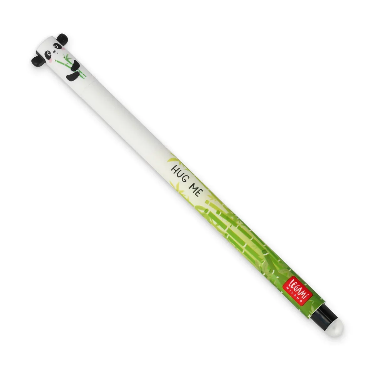 Legami – Stylo à encre gel effaçable Panda – Encre noire