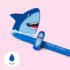 Legami - Stylo à encre gel effaçable Shark - Encre bleue