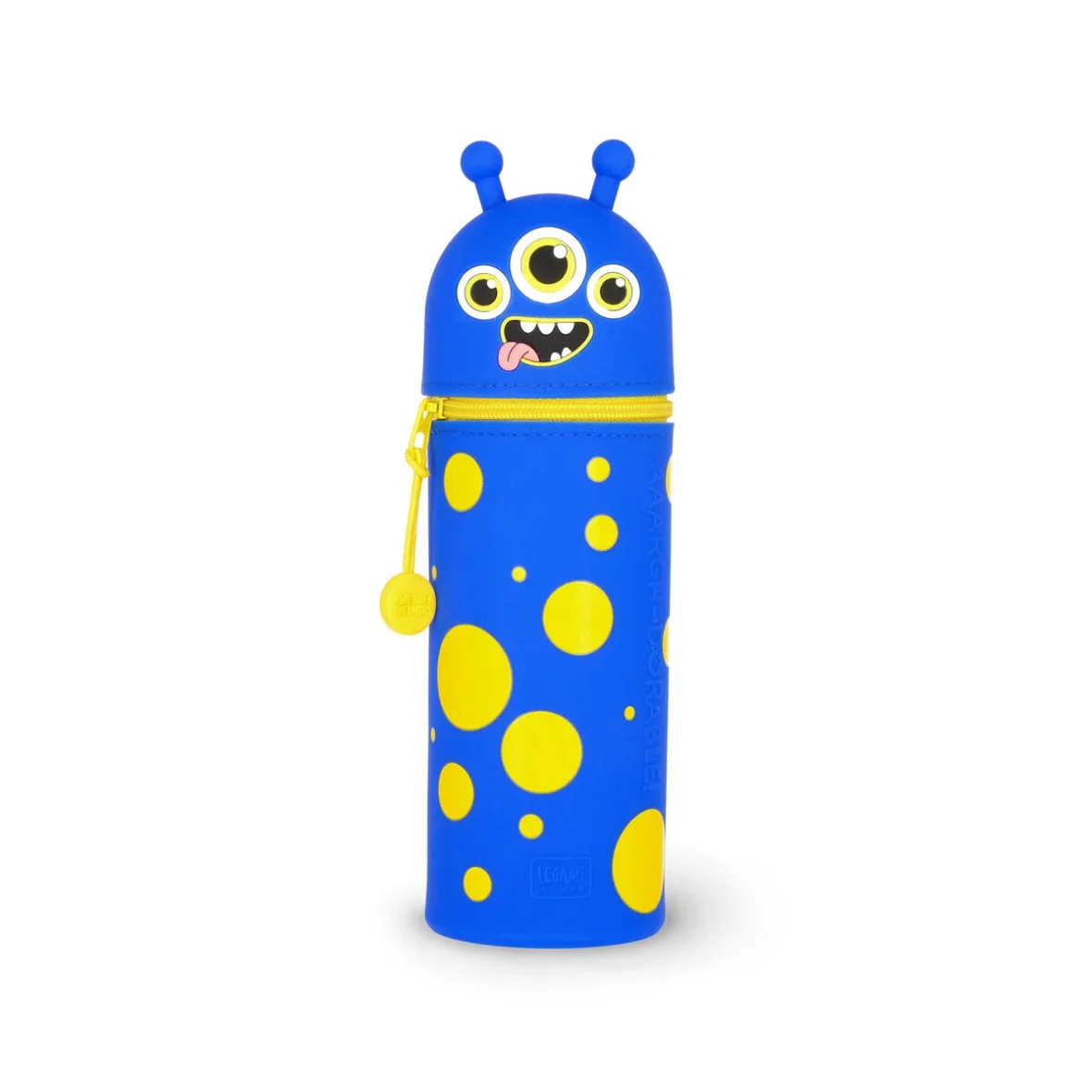 Legami – Trousse en Silicone Souple 2-en-1 – Kawaii Monster