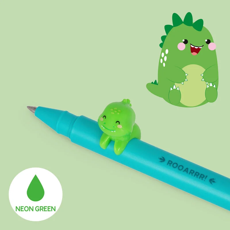 Stylo à encre gel Lovely friends – Dino1