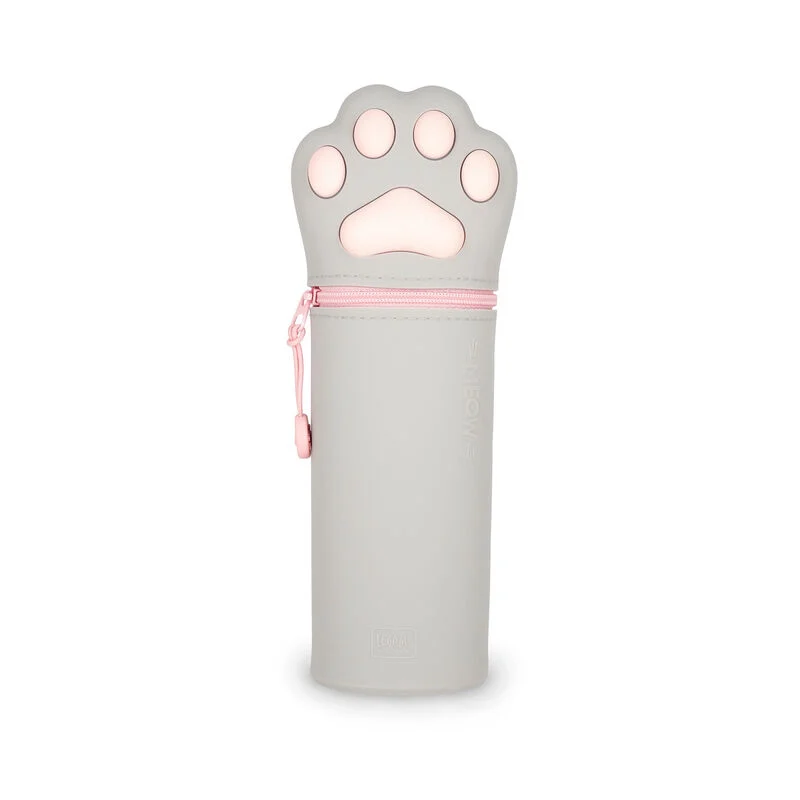 Legami – Trousse en Silicone Souple 2-en-1 – Kawaii Meow