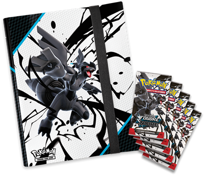Pokémon – Coffret Classeur + 5 Boosters Foudre Noire EV10.5