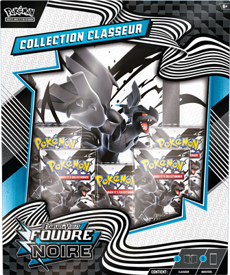 Pokémon – Coffret Classeur + 5 Boosters Foudre Noire EV10.5