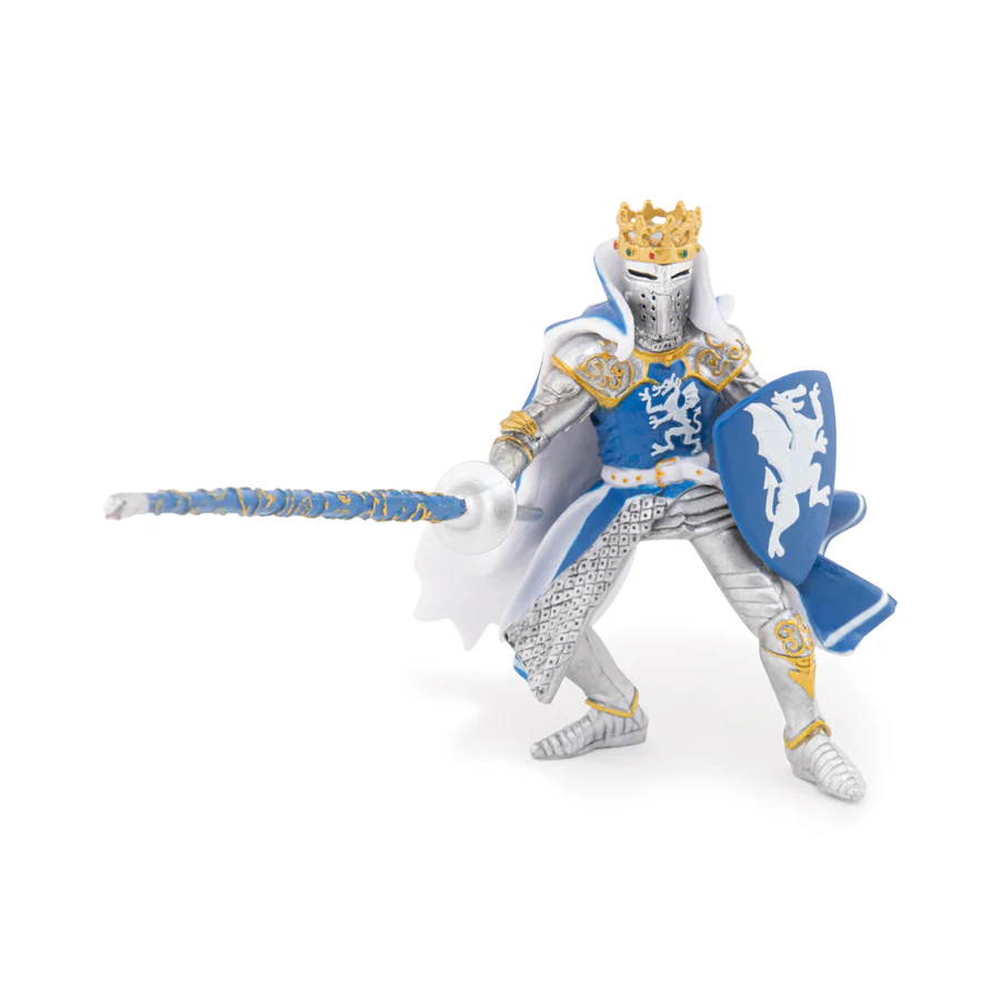 Roi au dragon bleu